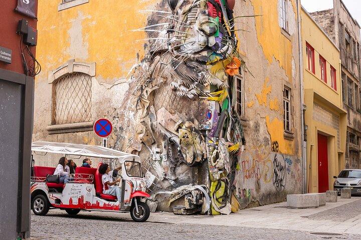 Porto: tuk tuk adventure tours old town 1h