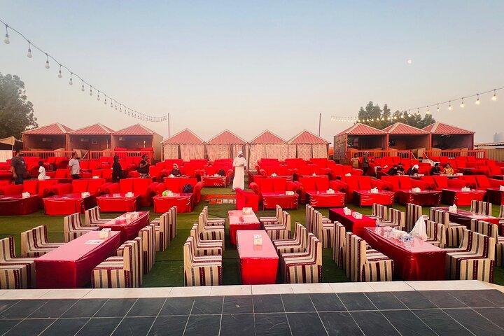Red Dunes Safari Dubai Tour with Camel Ride, BBQ and Live Shows