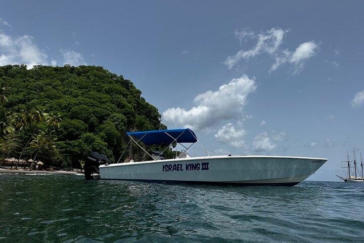 Private Half Day Charter: St Lucia Boat Tour to Soufriere