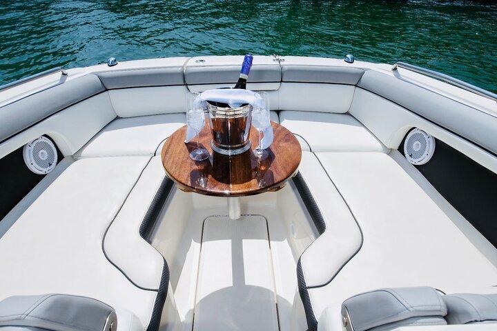 Miami Private Boat Rental with Champagne, Sandbars & Floating Mat