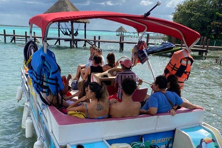 Boat Ride Tour at Bacalar from Cancun & Playa Del Carmen