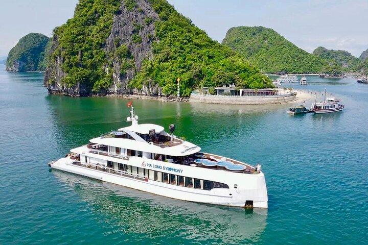 Ha Long Bay 5-Star Symphony Cruise: Cave, Island, Beach, Kayak