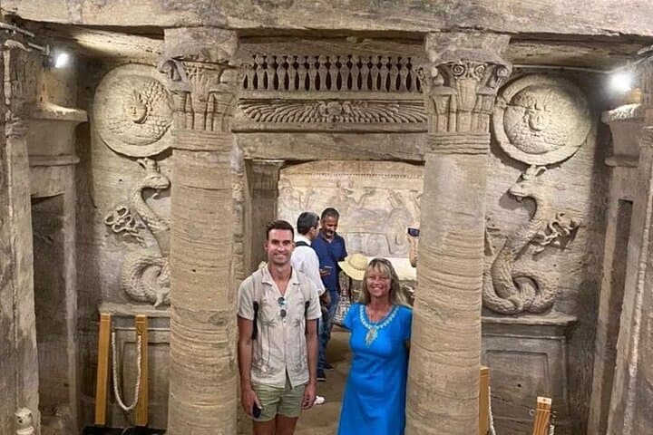 Cairo to Alexandria: Catacombs & Citadel Day Trip with Lunch