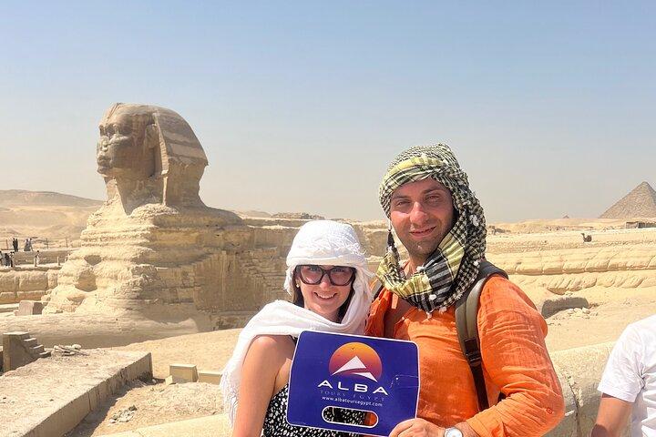 Private Tour Day to Pyramids, Sphinx, Camel ride, inside pyramids