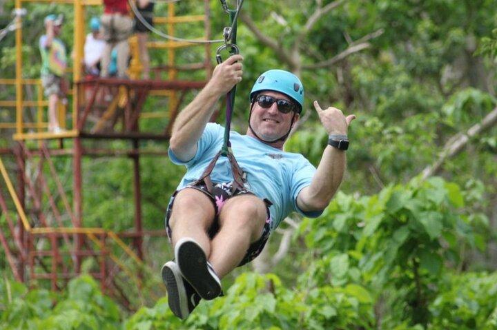 Adrenaline Total Zipline and Canopy Tour in Punta Cana +