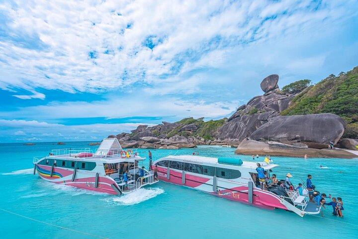 Lazy Similan Snorkeling by Speed Catamaran from Phuket