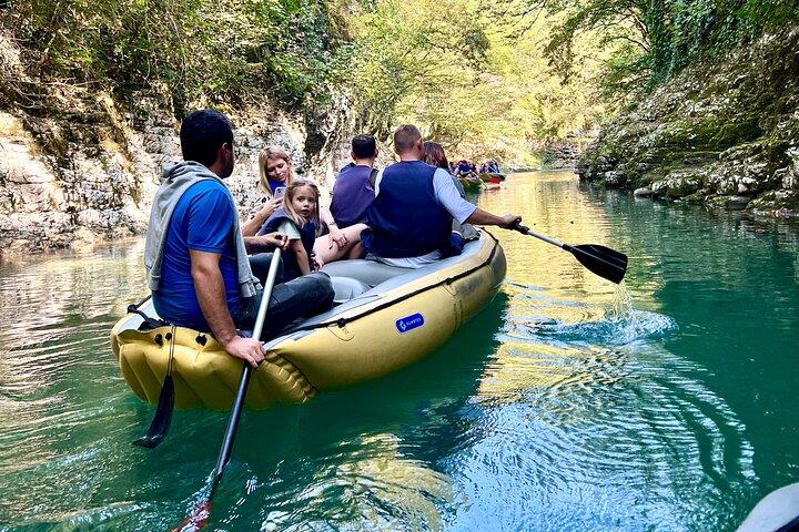 From Tbilisi Martvili Canyon and Prometheus Caves Day Tour