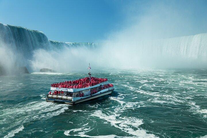 Niagara Falls: Boat Cruise, Journey Behind Falls, & Skylon Tour