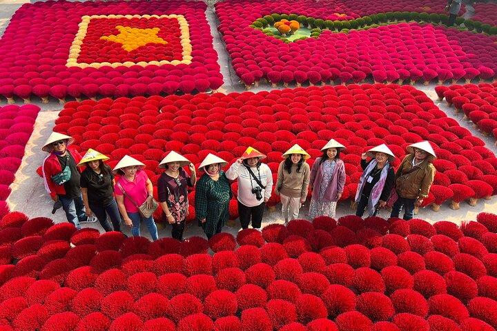 From Hanoi: Incense Village to Ninh Binh with Small Group of 9