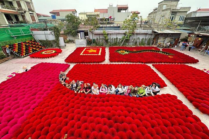 From Hanoi: Incense Village to Ninh Binh with Small Group of 9