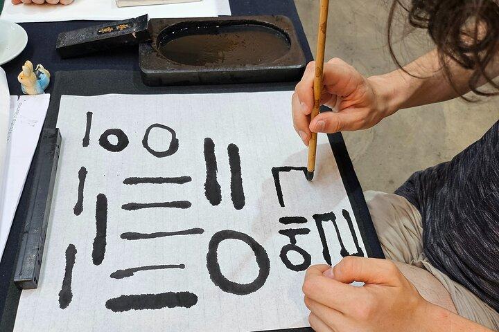 Write a Meaningful Korean Calligraphy Scroll in Insadong