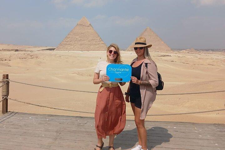 Private Tour in the World of the Pyramids'Egyptian Museum'Bazaar
