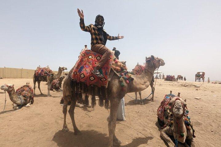 Quad Bike and Camel ride At Desert of Giza Pyramids
