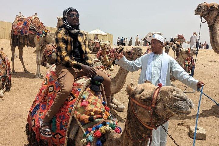 Quad Bike and Camel ride At Desert of Giza Pyramids