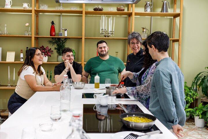 Spanish Tapas & Paella Cooking Class in Central Madrid with Lola