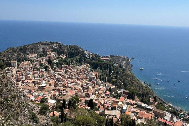 From Messina: Private Tour of Savoca, Taormina and Castelmola