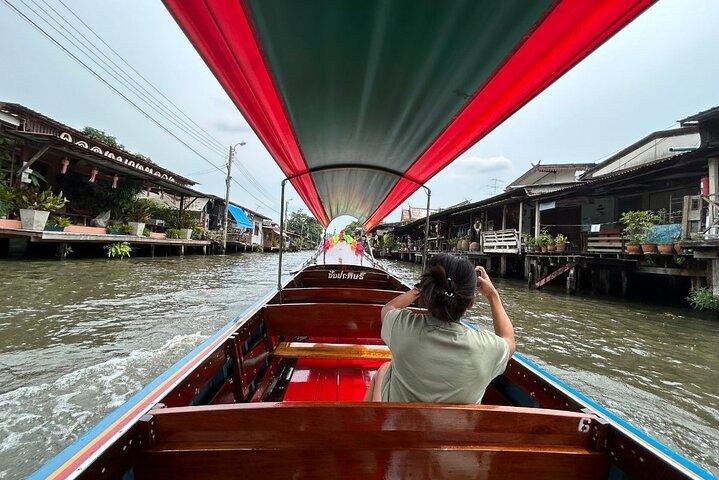 Private Bangkok Canal Boat Tour to Big Buddha or The Artist House