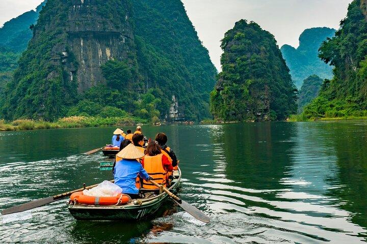 From Hanoi to Ninh Binh: Hoa Lu - Tam Coc/Trang An - Mua Cave