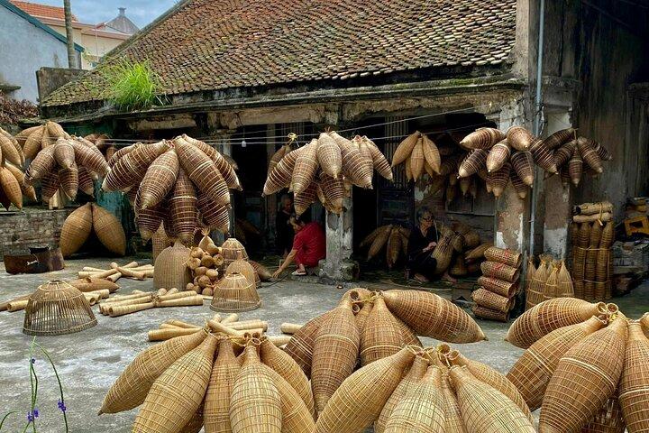 Three Traditional Villages Private Day Tour from Hanoi