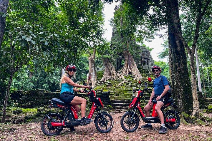 Angkor Wat Sunrise Tour By E-Bike Experience With Breakfast Included