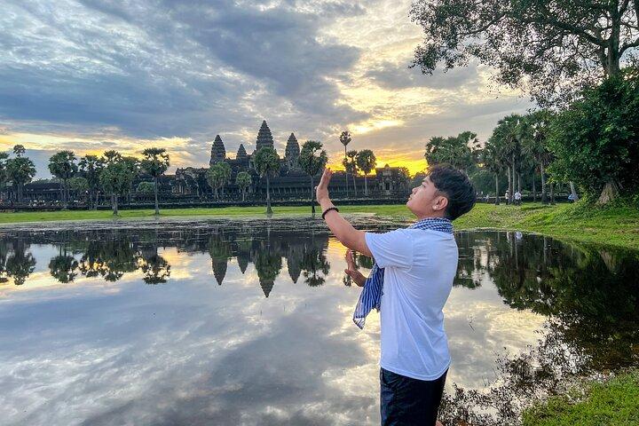 Angkor Wat Sunrise Tour By E-Bike Experience With Breakfast Included