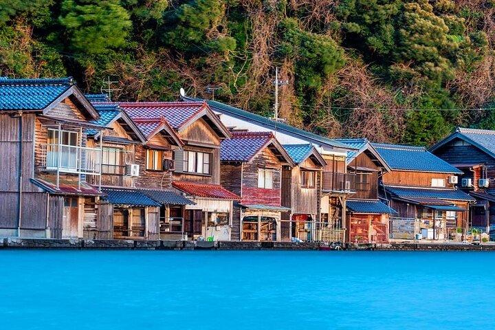 Amanohashidate Ine Funaya Miyama Village No Sato Tour from Osaka