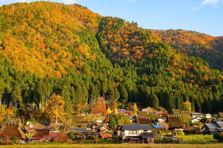 Amanohashidate Ine Funaya Miyama Village No Sato Tour from Osaka
