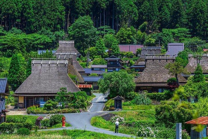 Amanohashidate Ine Funaya Miyama Village No Sato Tour from Osaka