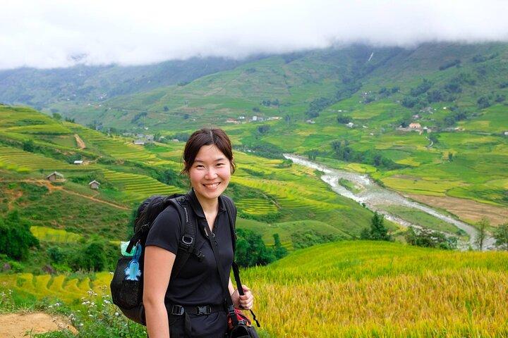 A day Trek to Rice Field in LaoChai-Tavan village-MuongHoa valley
