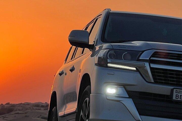 Private Evening Desert Safari Dubai 4×4 Vehicle with BBQ Dinner