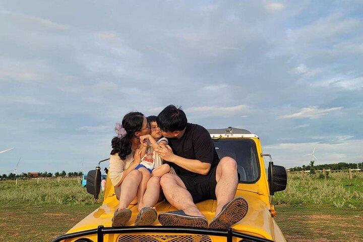 Exploring Mui Ne Sand Dunes Jeep Tour with ATV Ride and Guide