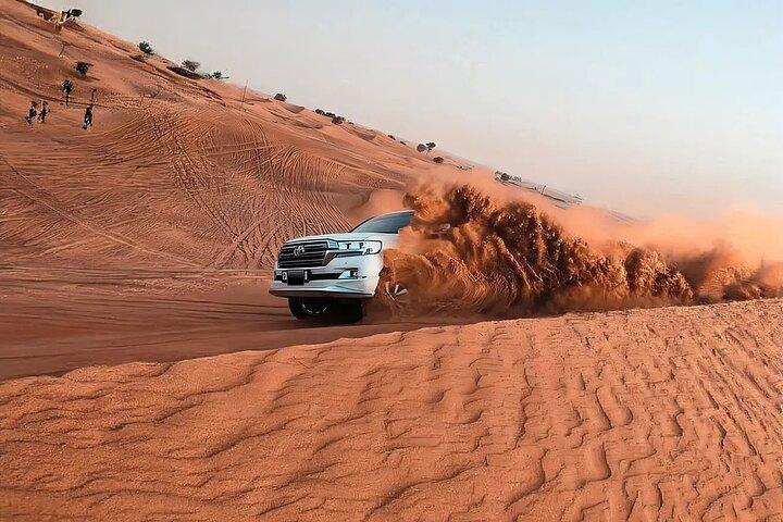 Evening Desert Safari with Quad Bike, Premium Camp & 5 Live Shows