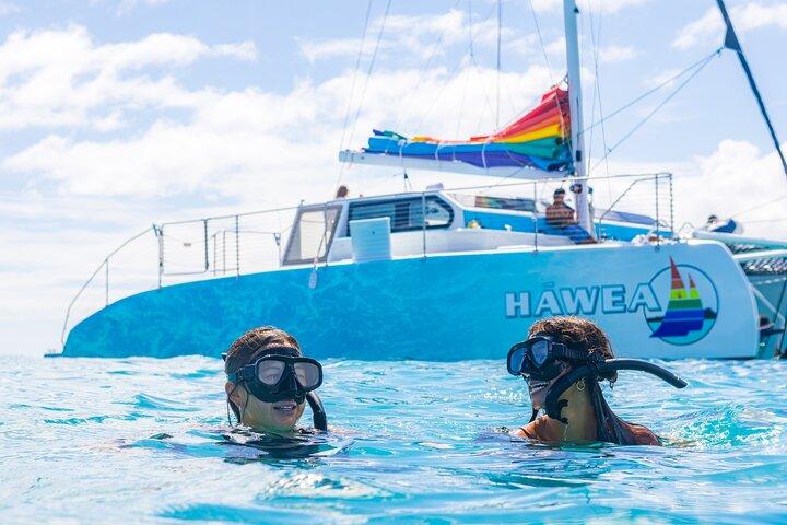 Waikiki Turtle Snorkel and Sail on Hawea Catamaran