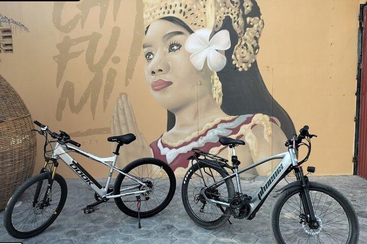 Explore the Angkor Temples by Electric Mountain Bike