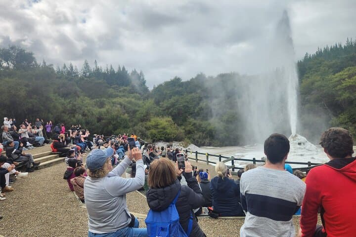 Private Tour WaiOtapu & Huka Falls & Blue springs from Auckland