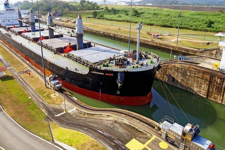 Gatun lake wildlife expedition and Miraflores locks private tour