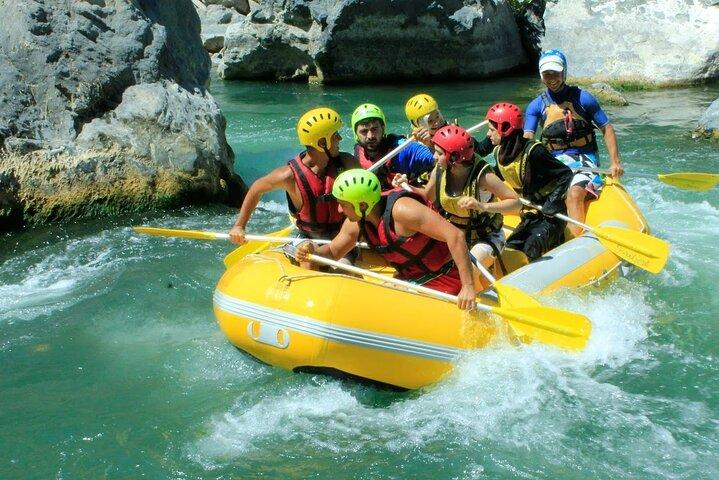 White Water Rafting Adventure at Dalaman River from Fethiye