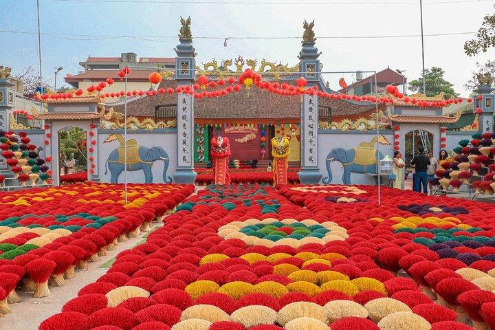 Hanoi Quang Phu Cau Incense Village Tour With Coffee Train Street