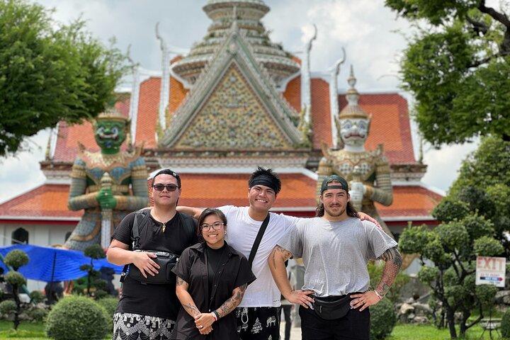 Bangkok Canal Tour by long tail boat, Wat Arun and Wat Pho