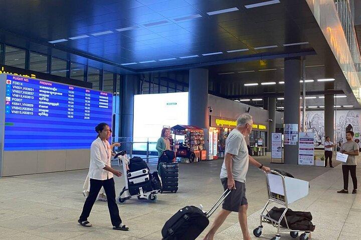 Transfer from Hotels in Siem Reap City to Siem Reap Airport
