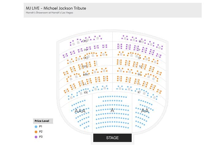 MJ Live at Harrahs Hotel and Casino in Las Vegas