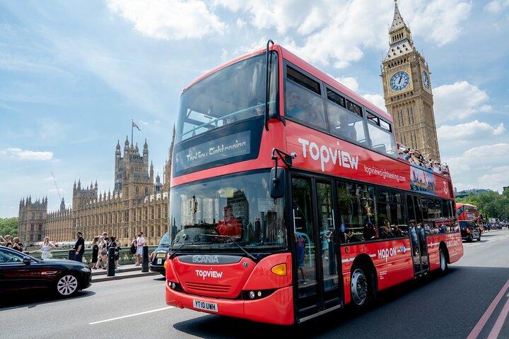 TopView® Hop-On Hop-Off London Discover Pass: 48-120 Hours