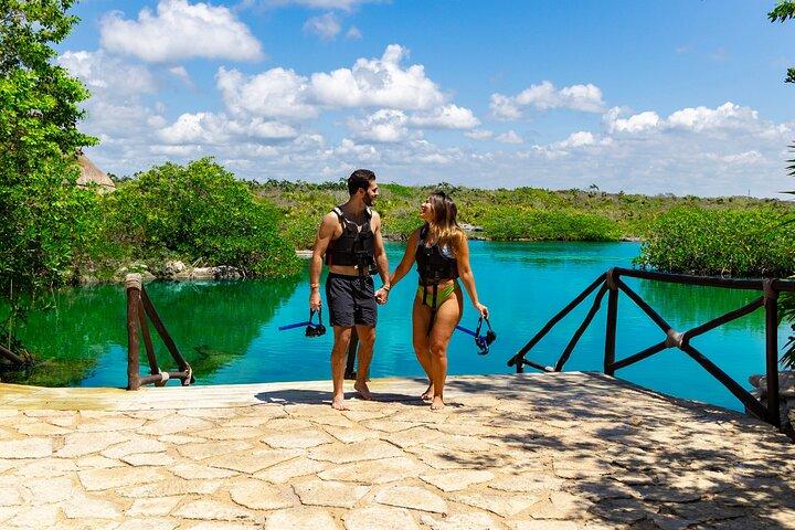 Magical Cenote and Paradise Lagoon Snorkeling Adventure