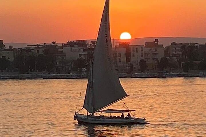 Private Sunset sailing by Felucca ride in Luxor