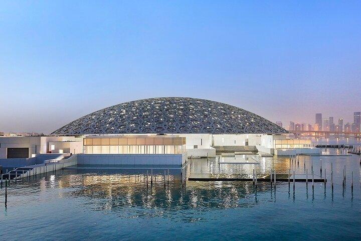 From Dubai: Abu Dhabi Heritage Tour, Qasr Al Watan, Grand Mosque