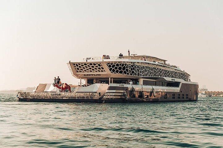 Lotus Mega Yatch Dinner Cruise with Food and Bar Access