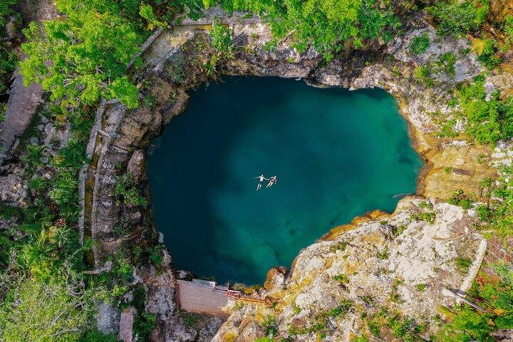 Hidden Cenote Swim & ATV Jungle Adventure with Transportation