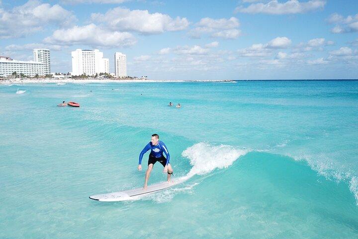 Learn to Surf in 1 Easy Lesson in Cancún