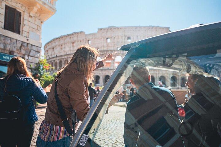 Rome: Private Golf Cart Tour