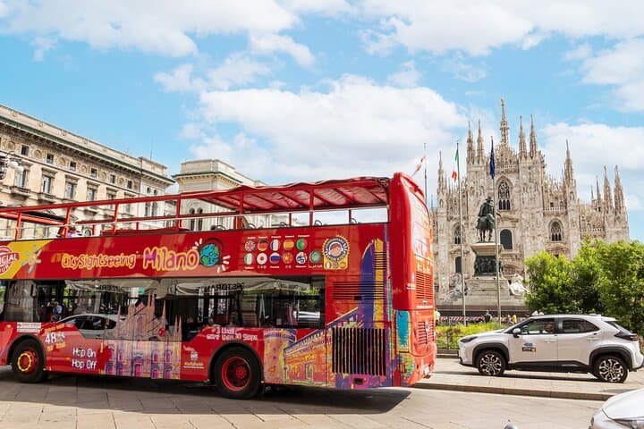 Milan Hop-On Hop-Off Bus Tour with Four Routes